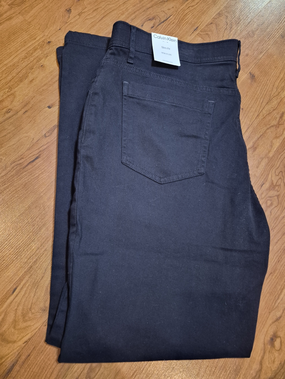 Calvin Klein Men’s Black Slim Jeans